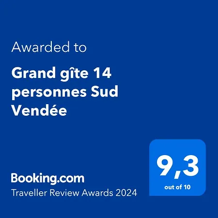 بيت للعطل Grand 14 Personnes Sud Vendee Saint-Hilaire-des-Loges
